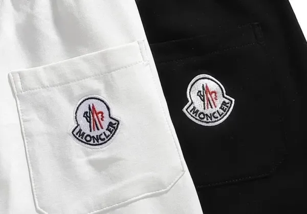 Moncler Logo-Striped Black Sweatpants - 5