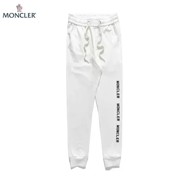 Moncler Logo-Striped Black Sweatpants - 13