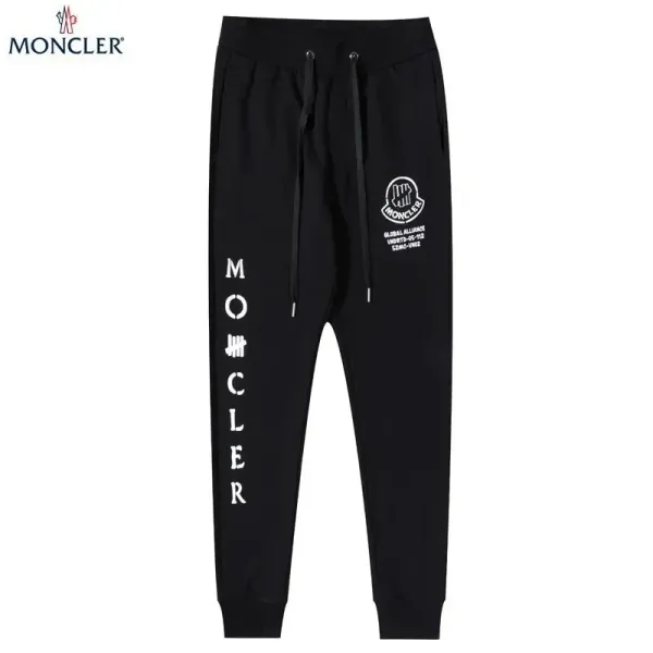 Moncler Logo-Striped Black Sweatpants - 21