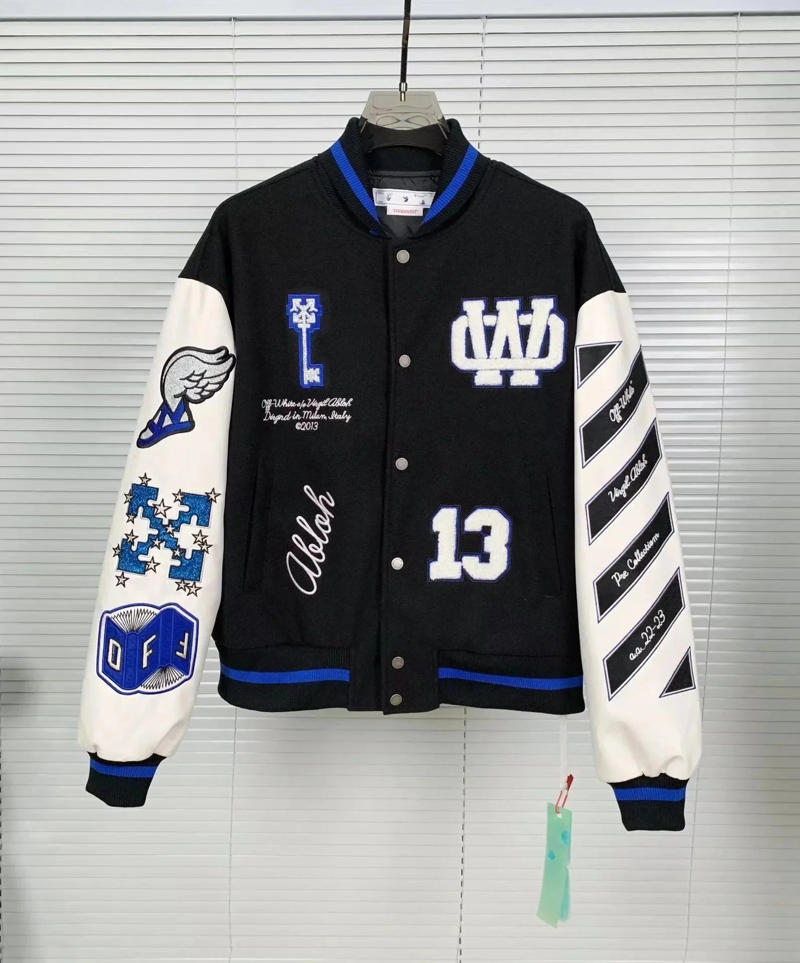 Off-White x Ablon Graphic Bomber Jacket Beige - 15