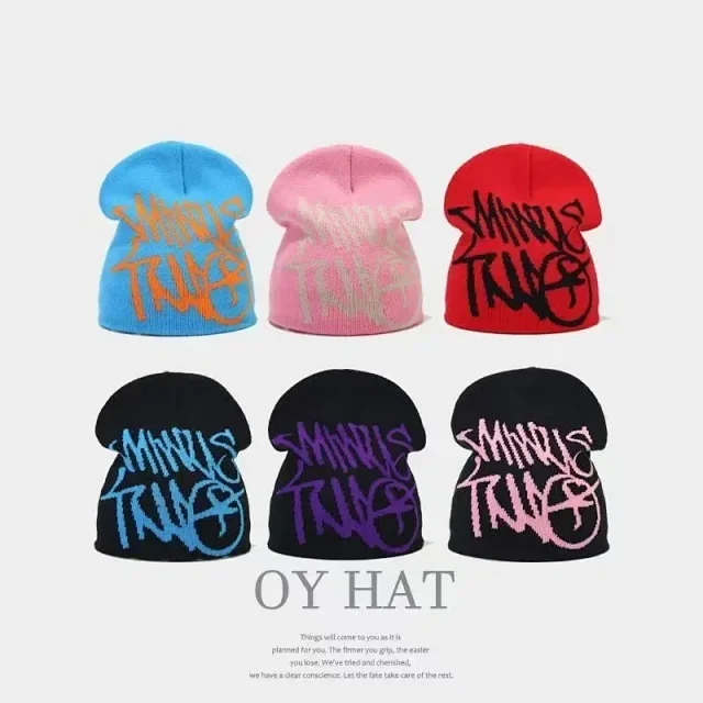 Syna World Hats Knitted Beanie with Graffiti Logo product detail image 6