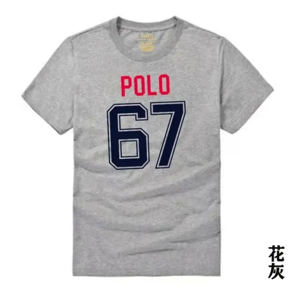 Polo Ralph Lauren 67 Graphic T-Shirt Heather Gray - 1