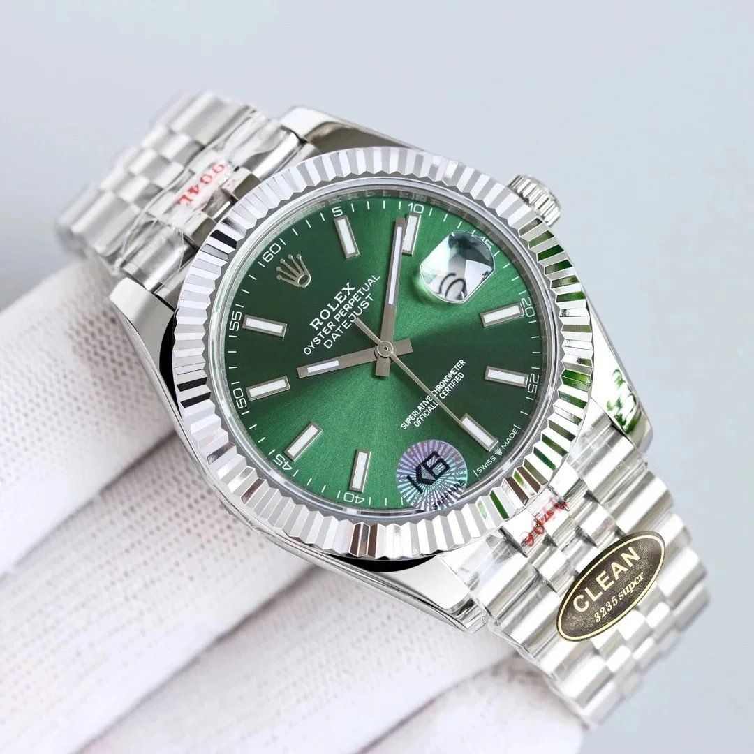 Rolex Watches Datejust two-tone bracelet watch with date magnifier — 37