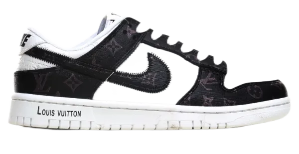 Nike SB Dunk Low x The North Face White Navy Red Sneakers - 32