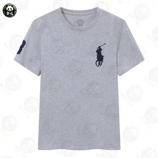 Ralph Lauren Polo Bear Multicolor Embroidery White T-Shirt - 3