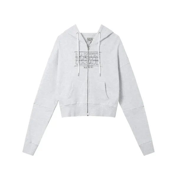 Marithe Francois Girbaud Logo Print Mint Green Hoodie - 20