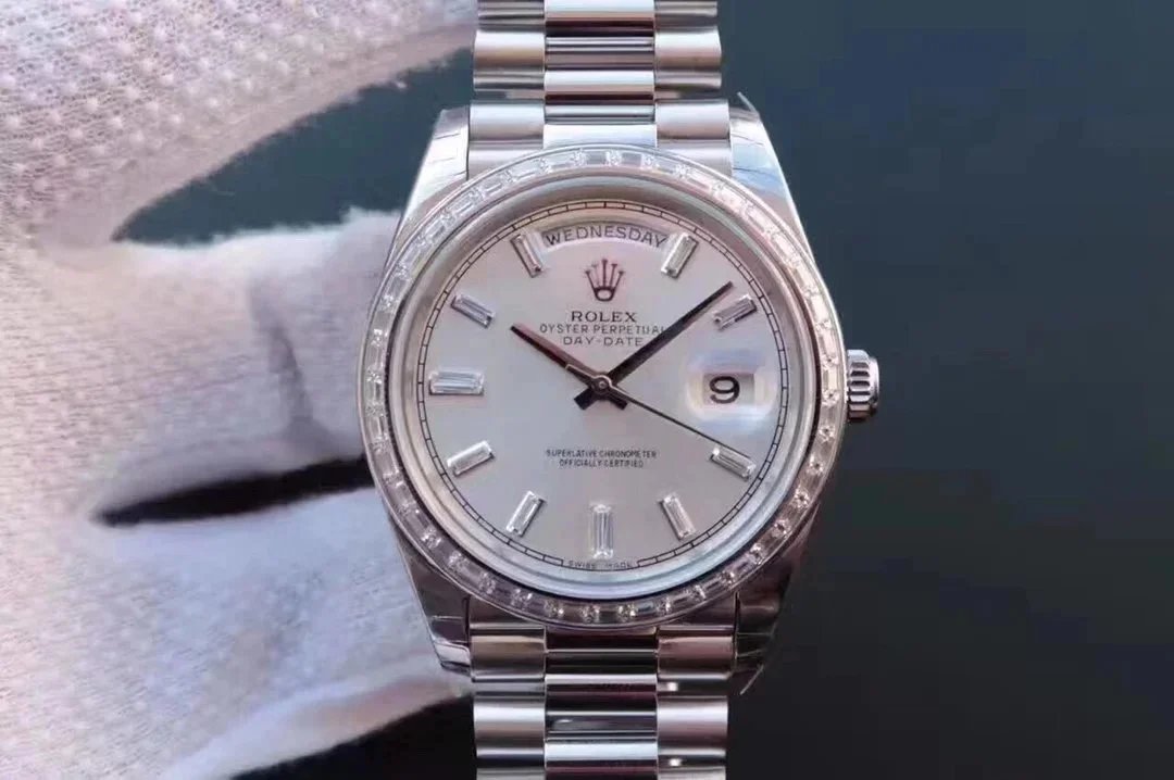 Rolex Watches Datejust fluted-bezel date watch with jubilee-style bracelet — 36