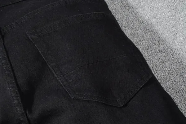 GRA Biker Patchwork Denim Jeans - 12