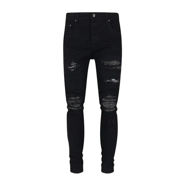 Gallery Dept. Distressed Black Wash Jeans - 31