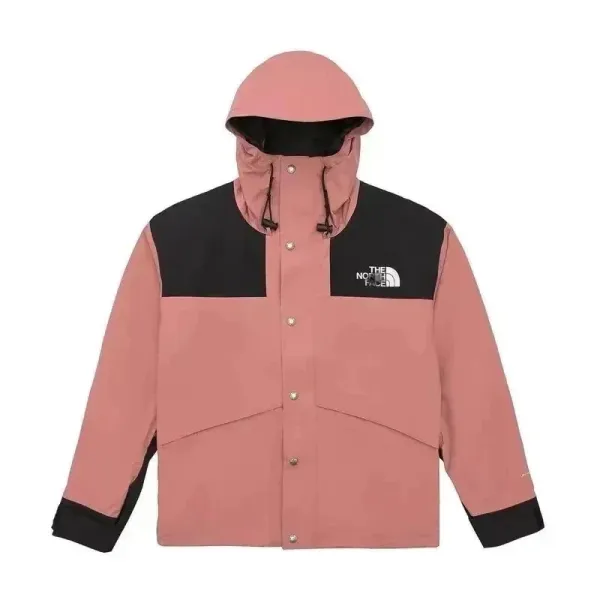 The North Face Mountain Light Jacket White/Black Gore-Tex Outerwear - 10