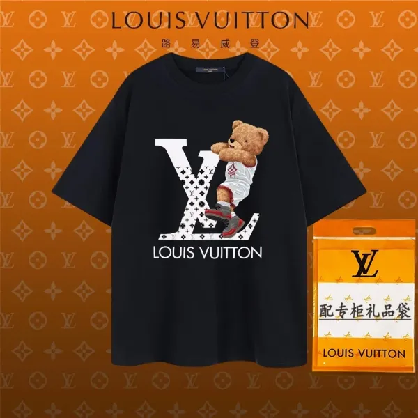 Louis Vuitton x Warner Bros Bugs Bunny Monogram Graphic T-Shirt Black - 12