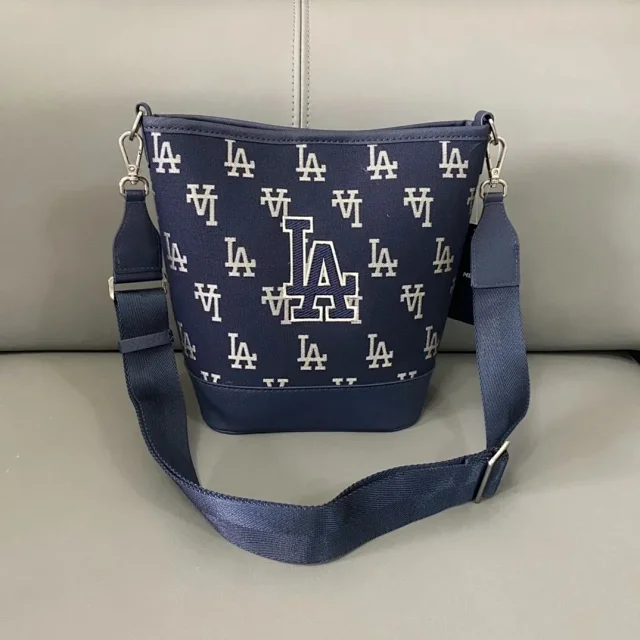 Unbranded Crossbody Bags Bucket Bag with Embroidered Baseball Team Logo product detail image 7