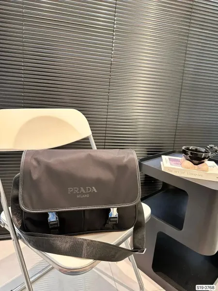 Prada Re-Nylon Camera Bag Army Green Crossbody Bag - 6
