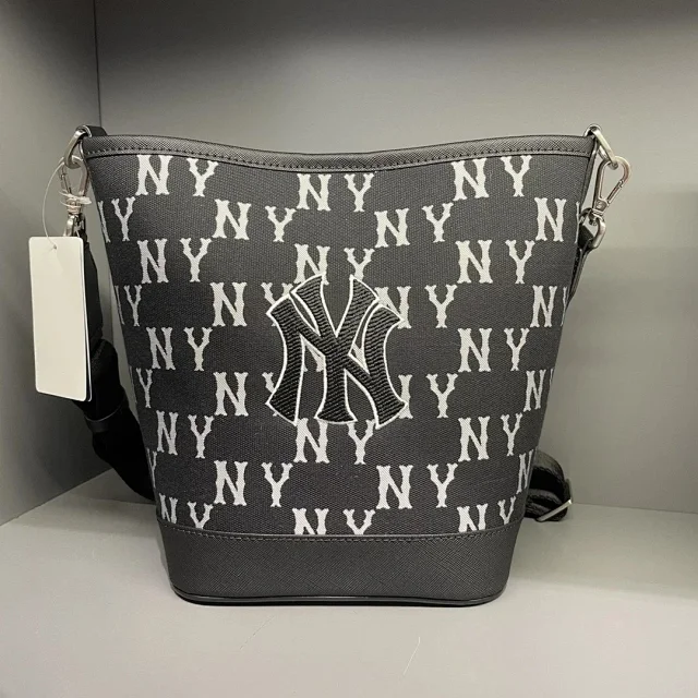 Unbranded Crossbody Bags Bucket Bag with Embroidered Baseball Team Logo product detail image 2