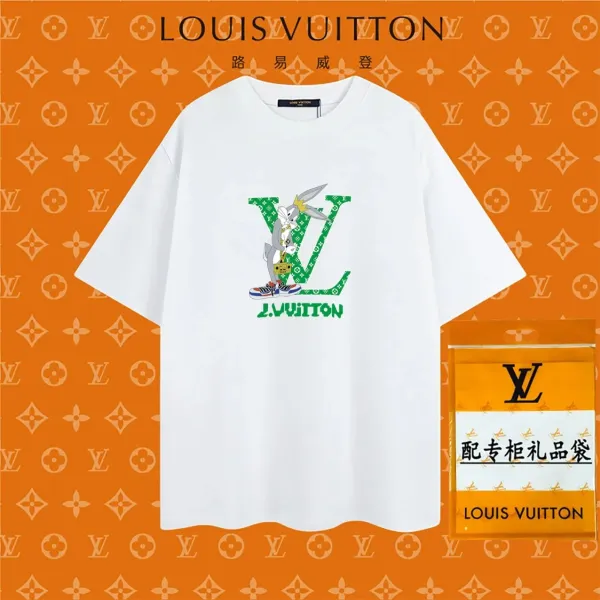 Louis Vuitton Shield Logo White T-Shirt - 14