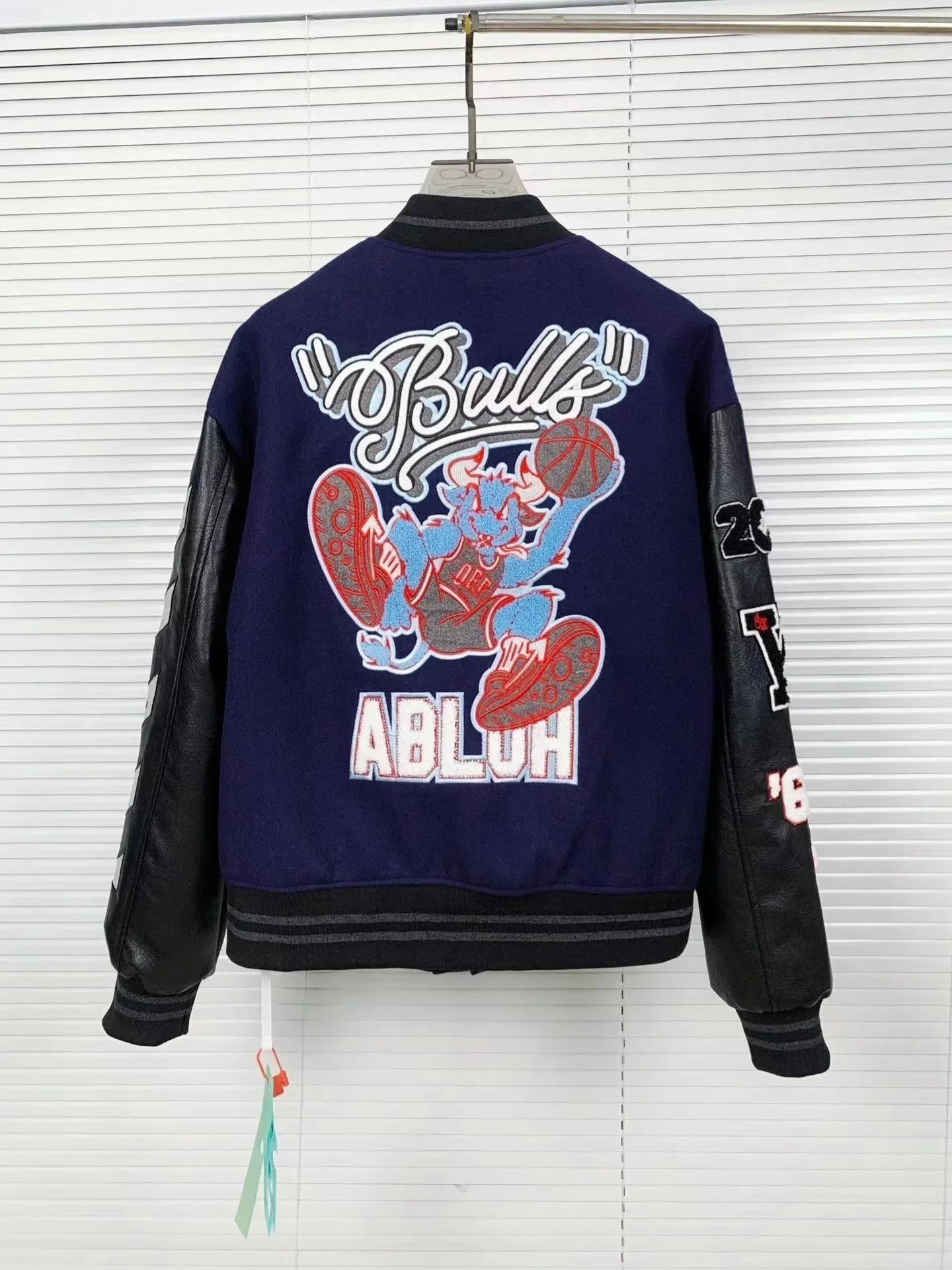 Off-White x Ablon Graphic Bomber Jacket Beige - 18