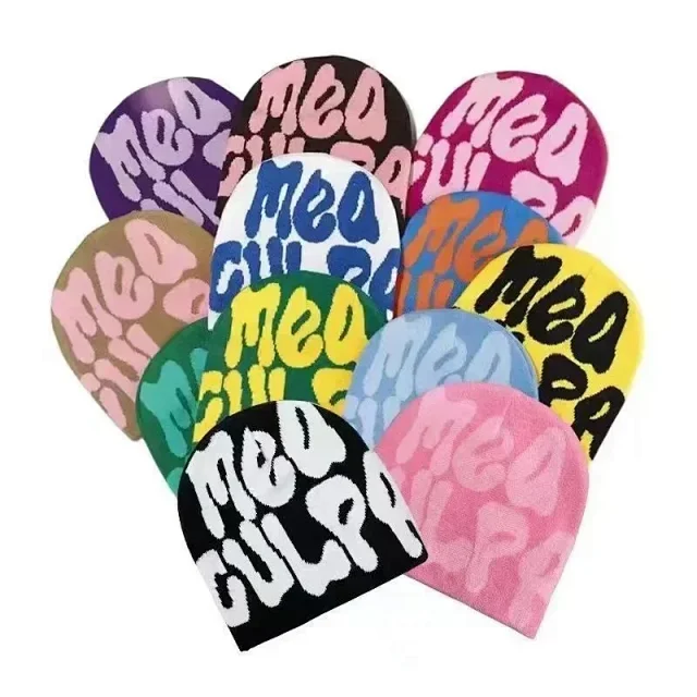 Syna World Hats Knitted Beanie with Graffiti Logo product detail image 5