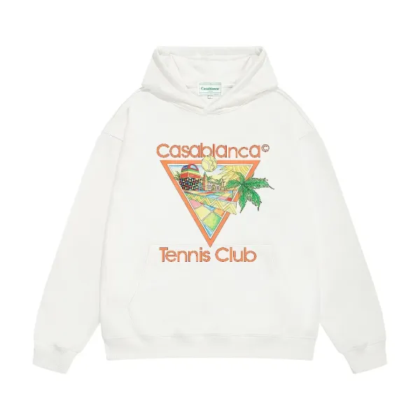 Casablanca Casa Sport Palm Springs Hoodie Black - 11
