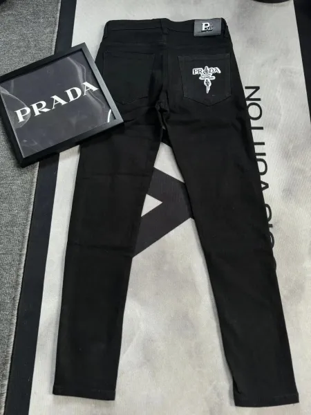 Prada x Mi Ano Light Wash Denim Jeans - 16