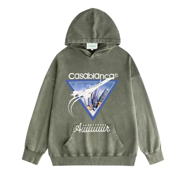 Casablanca Unity Is Power Hoodie Brown - 10