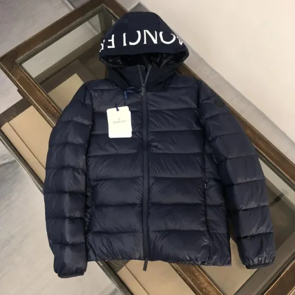 NUMBER ONE Puffer Jacket Light Blue Down-Jacket - 13