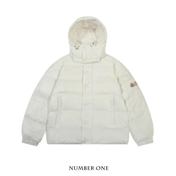 NUMBER ONE Puffer Jacket Light Blue Down-Jacket - 39