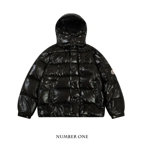NUMBER ONE Puffer Jacket Light Blue Down-Jacket - 38