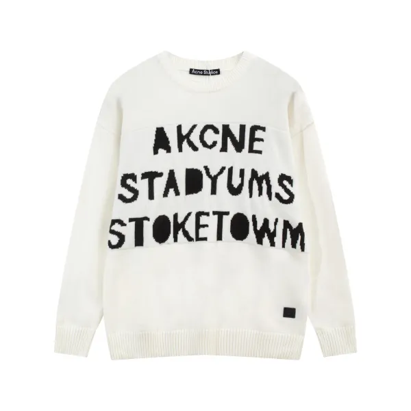 Acne Studios Face Patch Cardigan Emerald Green Cardigan - 12