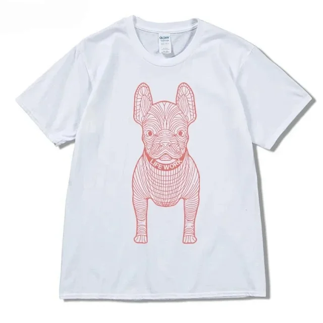 Gildan T-Shirts French Bulldog Graphic product detail image 3
