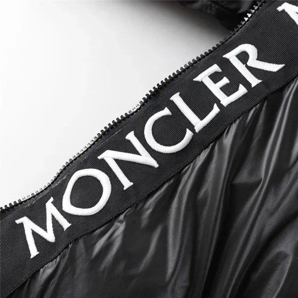 Moncler Maya Long Black Down Jacket - 32