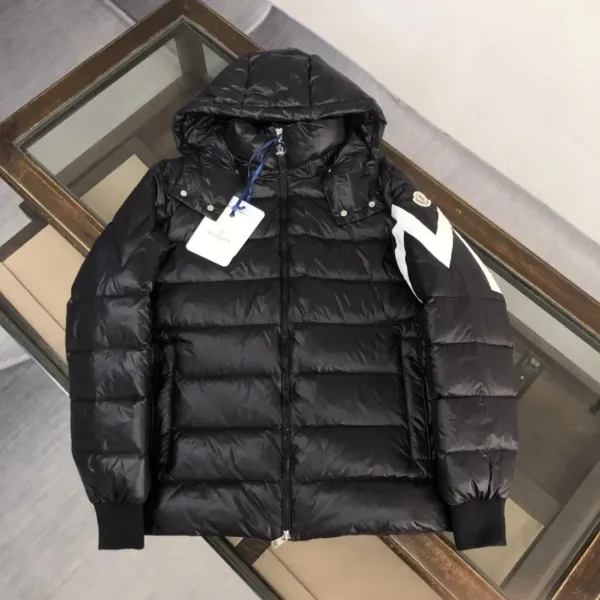 NUMBER ONE Puffer Jacket Light Blue Down-Jacket - 32