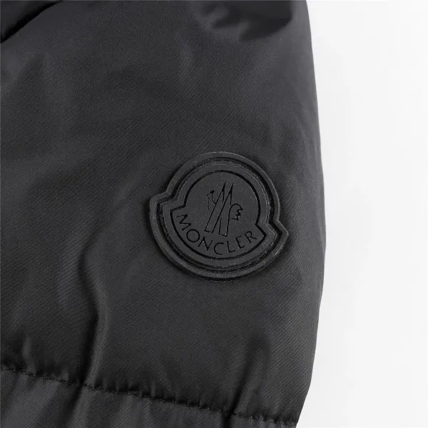 Moncler Maya Long Black Down Jacket - 28