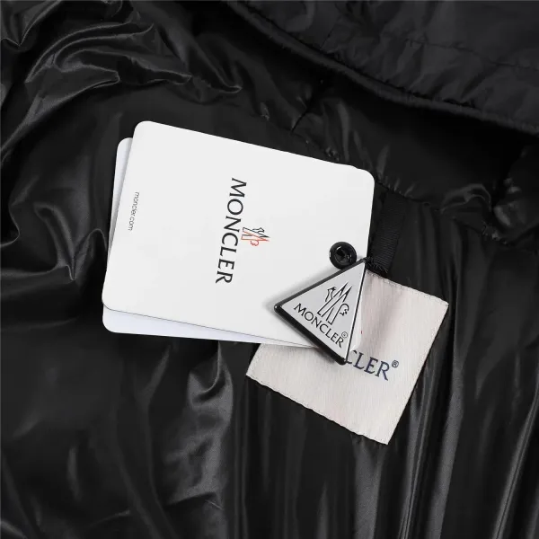Moncler Maya Long Black Down Jacket - 33