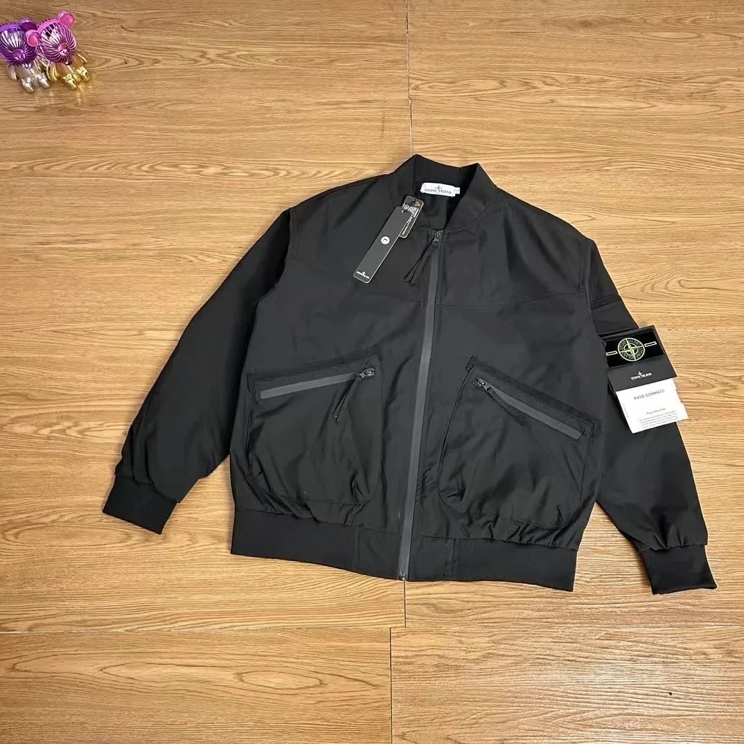 Stone Island Shadow Project Black Zip-Up Field Jacket - 25