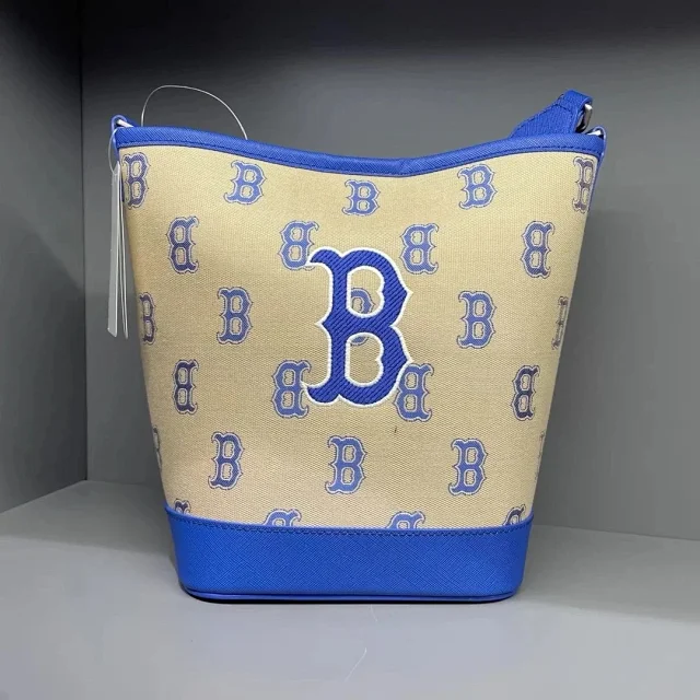 Unbranded Crossbody Bags Bucket Bag with Embroidered Baseball Team Logo product detail image 4