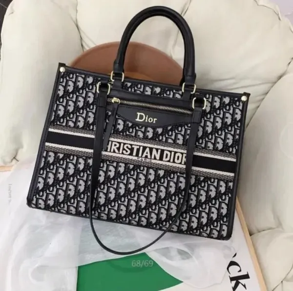 Dior Oblique Monogram Dark Gray Backpack - 6