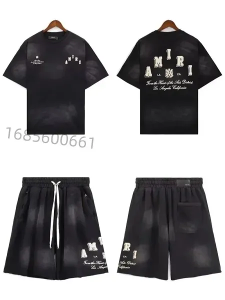 Amiri Mesh Jersey Set White - 7