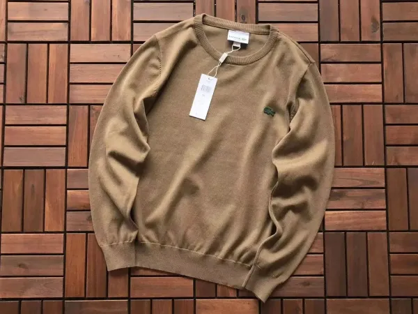 Lacoste Half-Zip Knit Sweater Navy - 10