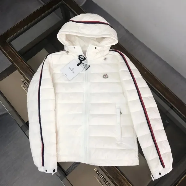 NUMBER ONE Puffer Jacket Light Blue Down-Jacket - 23