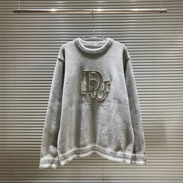 Design Geometric Knit Sweater Yellow - 11