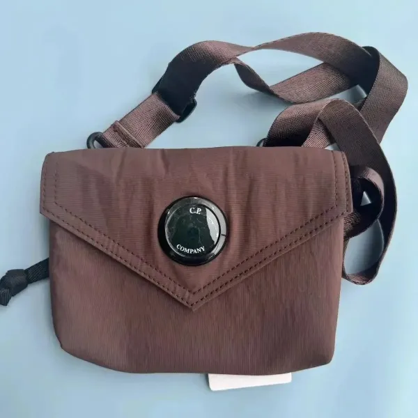 C.P. Company Lens Pocket Crossbody Bag Brown - 1
