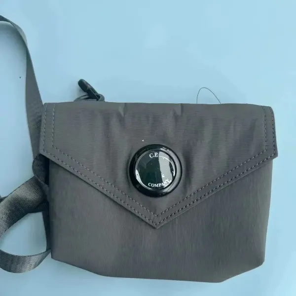 C.P. Company Lens Pocket Crossbody Bag Gray - 1
