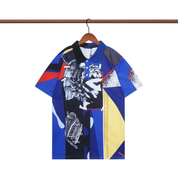 Versace Baroque Logo Print White Polo - 15