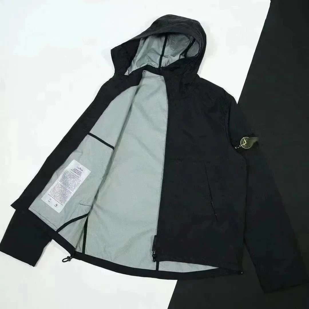 Stone Island Shadow Project Black Zip-Up Field Jacket - 3