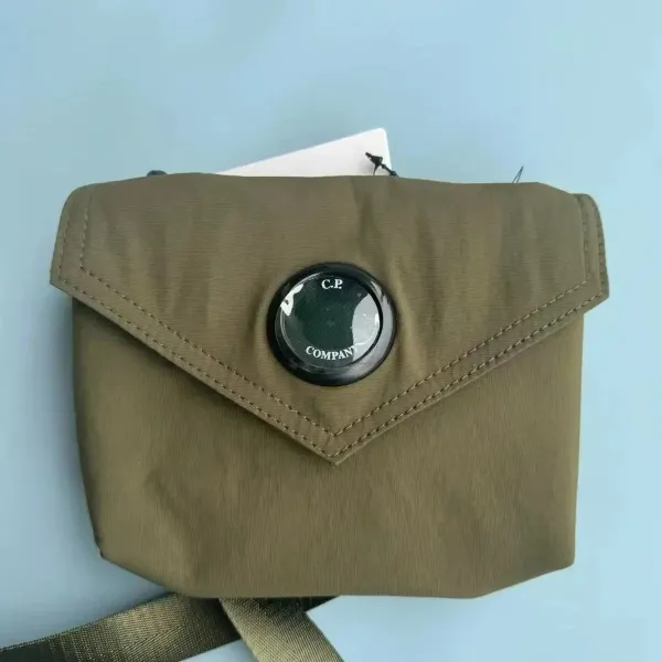 C.P. Company Goggle Pocket Bag Army Green Crossbody Bag - 1