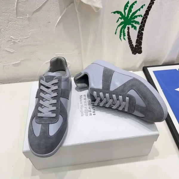 Maison Margiela Replica Sneakers Yellow Suede Sneakers - 11