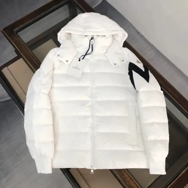 NUMBER ONE Puffer Jacket Light Blue Down-Jacket - 33