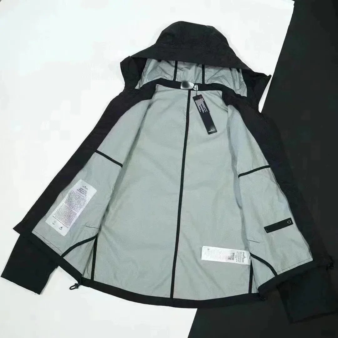 Stone Island Shadow Project Black Zip-Up Field Jacket - 9