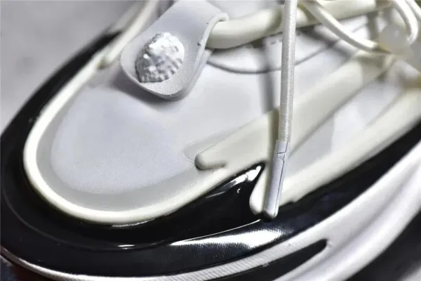 Balmain X-Runner Black and White Monogram Print Chunky Sneakers - 2