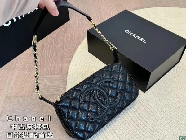 Chanel Mini Flap Bag Lavender Quilted Leather Shoulder Bag - 21